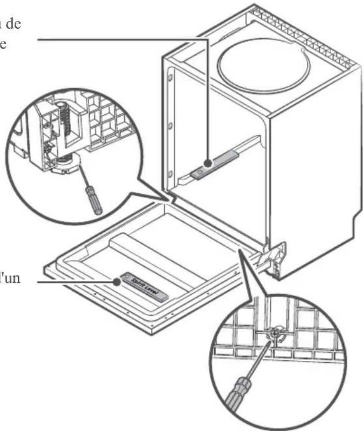 FAR FLVI13D47 G - Étape 5. Mise à niveau du lave-vaisselle - 1