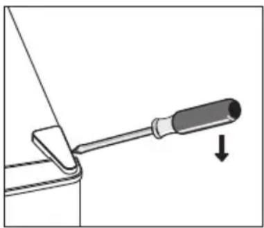 SABA UF205NFWD - Inversion de porte - 1
