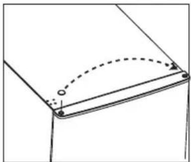 SABA UF205NFWD - Inversion de porte - 2