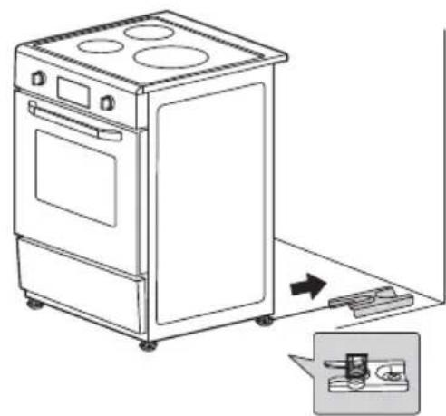 FAR CI50CX G - Installation du dispositif anti-basculement - 4