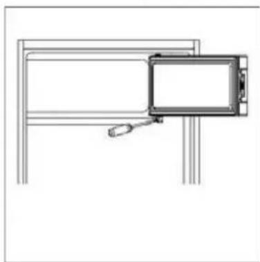 SCHNEIDER SCOD190-WE - Reversibilidad de la puerta - 4