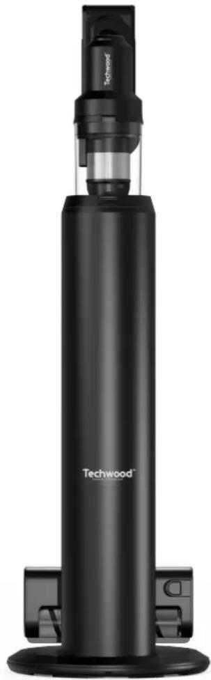 TECHWOOD TAB-7356 - ASPIRATEUR BALAIS SANS FIL AVEC STATION DE BAC À POUSSIÈRE RECHARGEABLE - 1