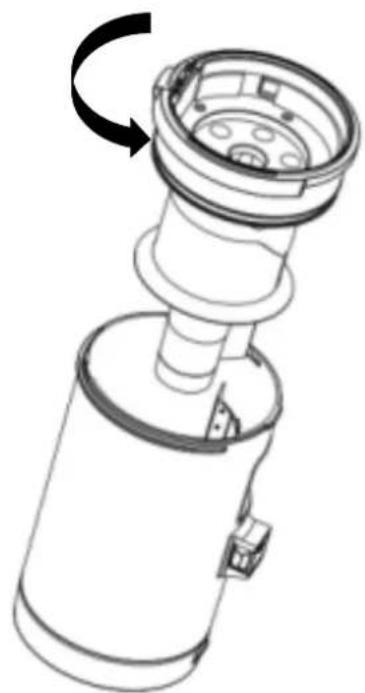 TECHWOOD TAB-7356 - VIDER LE RÉCIPIENT À POUSSIÈRE - 2