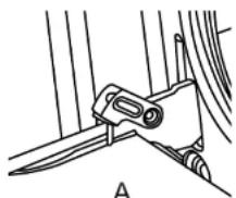 FAR FMP 7121 NA - Removing the door from the oven (Fig.1) - 2