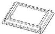 FAR FMP 7121 NA - Cleaning the glass door (Fig.2-5) - 1