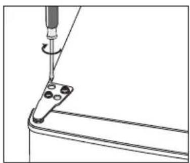 SABA UF165NFWD - TOOL REQUIRED: PHILIPS SCREWDRIVER, FLAT BLADED SCREWDRIVER, HEXAGONAL SPANNER. - 7