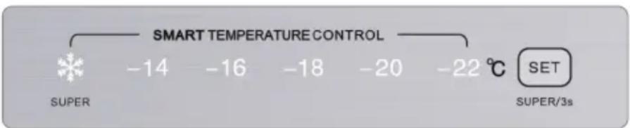 SABA UF165NFWD - TEMPERATURE AND MODE SETTING - 1