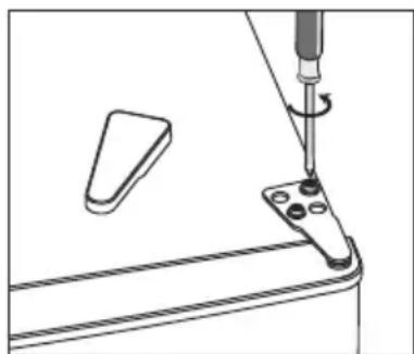 SABA UF165NFWD - TOOL REQUIRED: PHILIPS SCREWDRIVER, FLAT BLADED SCREWDRIVER, HEXAGONAL SPANNER. - 2