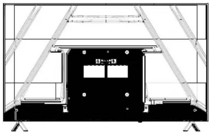 SABA UH43CHS253S - Arrière - 1