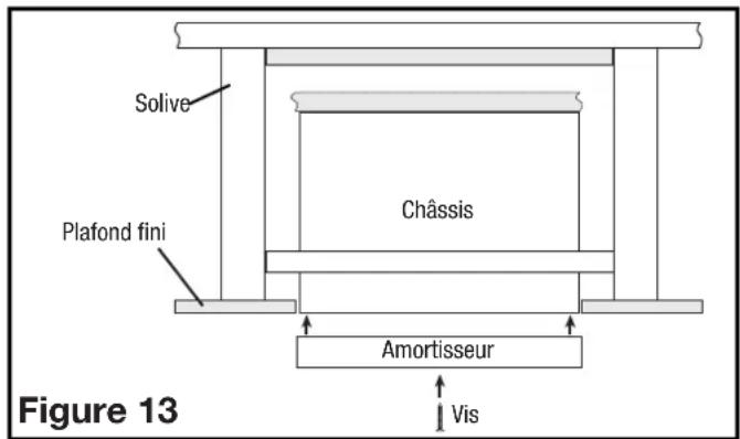 Air King FAK80TRH - Attention : l'amortisseur de plafond FOURNI est - 1