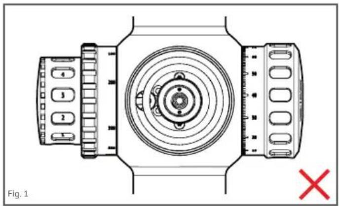 MINOX RS-4 6-24x50 LR - AGGIUSTAMENTO DEL RETICOLO - 2