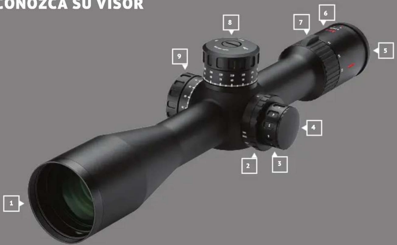 MINOX RS-4 6-24x50 LR - CONOZCA SU VISOR - 1