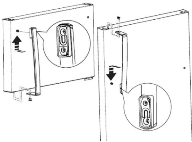 GE GTE18DTNRCC - REVERSING THE DOOR HANDLES - 1