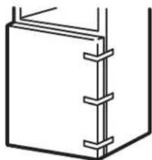 GE GTE18DTNRCC - REMOVE THE FRESH FOOD DOOR - 1