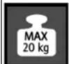 Kärcher KM 100/120 R Bp Pack 2SB - Simboli uz mašinas - 8