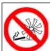Kärcher KM 100/120 R Bp Pack 2SB - Symbols on the machine - 1