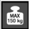 Kärcher KM 100/120 R G 2SB - Makinedeki simgeler - 12