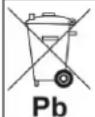 Kärcher KM 130/300 R I LPG - Safety instructions for the batteries - 10