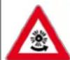 Kärcher KM 130/300 R I Bp Pack - Risque de blessures - 2