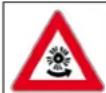 Kärcher KM 130/300 R I Bp Pack - Verletzungsgefahr - 2