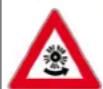 Kärcher KM 130/300 R I Bp Pack - Risk of injury - 2