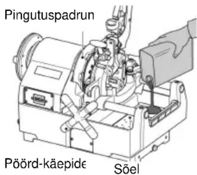 ROTHENBERGER SUPERTRONIC 2SE - Keermelõikeõli kontrollimine - 2