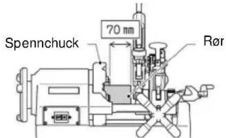 ROTHENBERGER SUPERTRONIC 2SE - Sette fast arbeidsstykkene (B) - 1