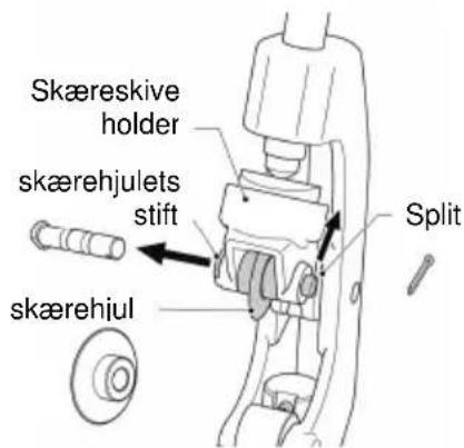 ROTHENBERGER SUPERTRONIC 2SE - Udskiftning af rørskærerens skærehjul - 2