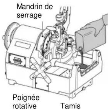 ROTHENBERGER SUPERTRONIC 2SE - Contrôle de l'huile de filetage - 2