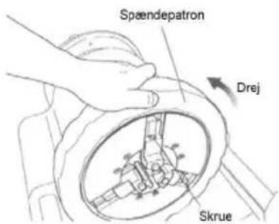 ROTHENBERGER SUPERTRONIC 2SE - Udskiftning af spændebakkeindsatser (H) - 1