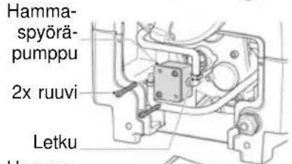 ROTHENBERGER SUPERTRONIC 2SE - Hammaspyöräpumpun vaihtaminen - 4