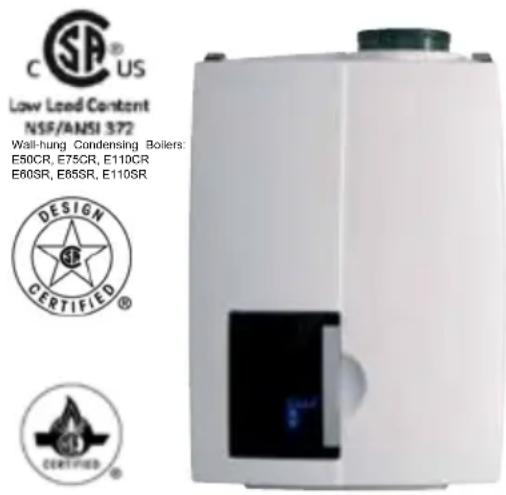Rinnai E110SRN - Chaudière gaz à condensation haut rendement E50CRN/E60SRN/E75CRN/E85SRN/E110CRN/E110SRN E60SRP/E75CRP/E85SRP/E110CRP/E110SRP - 1
