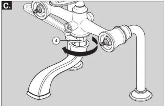 Brizo T70210-BF - Robinet de baignoire à montage au mur - 2