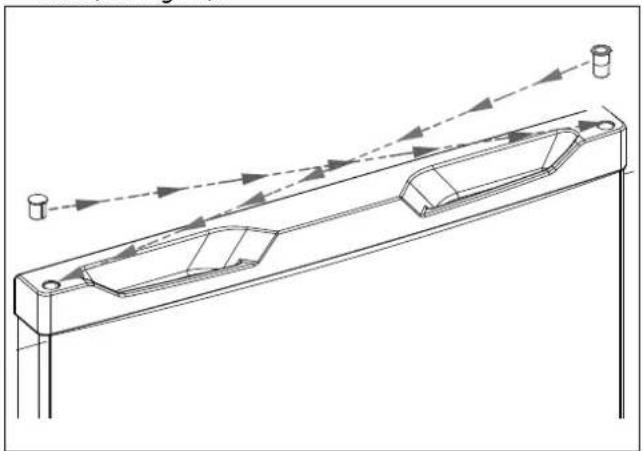 MEDION MD 37777 - Changing the door hinge - 9