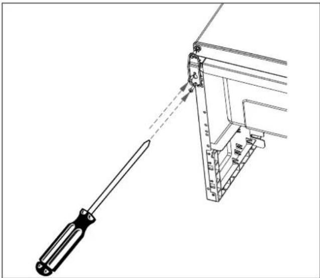 MEDION MD 37777 - Changing the door hinge - 12