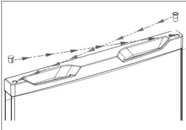 MEDION MD 37777 - Cambio de la bisagra de la puerta - 9