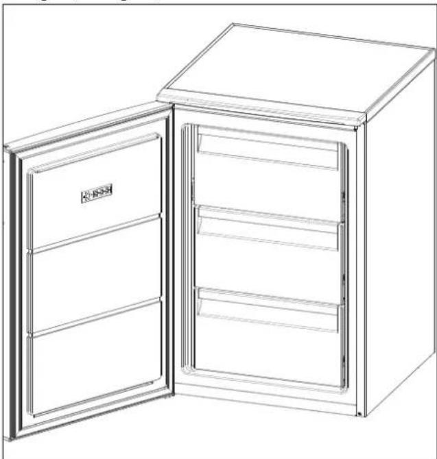 MEDION MD 37777 - Changing the door hinge - 14