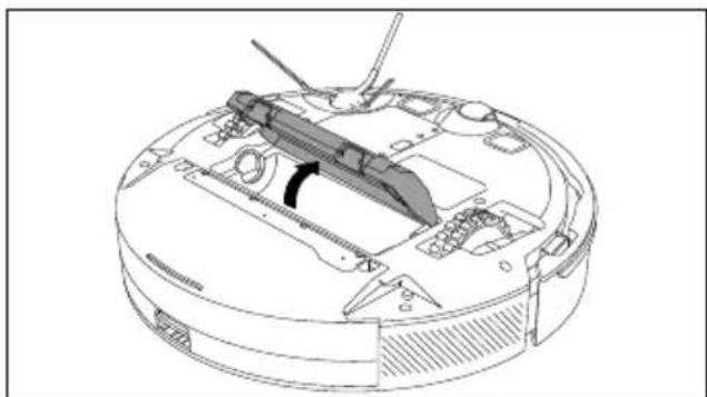 MEDION X23 SW+ - Limpieza de la abertura de aspiración y del cepillo - 1