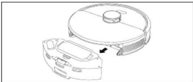 MEDION X23 SW+ - Stofreservoir/waterreservoir reinigen - 1