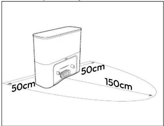 MEDION X23 SW+ - Sett ing up the dust collector/charging station - 2