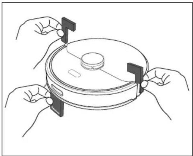 MEDION X23 SW+ - Saug-Wischroboter vorbereiten - 1