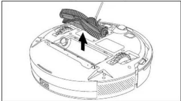 MEDION X23 SW+ - Pulizia dell'apertura di aspirazione e della spazzola - 2