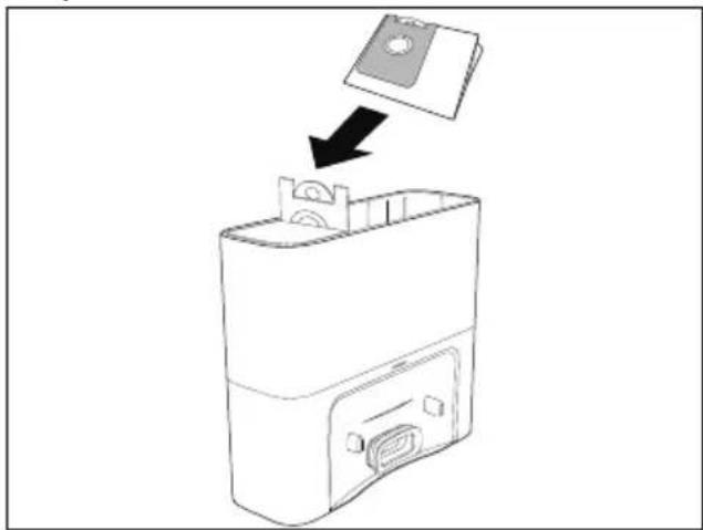 MEDION X23 SW+ - Remplacement du sac à poussière de la station de vidange/charge - 1