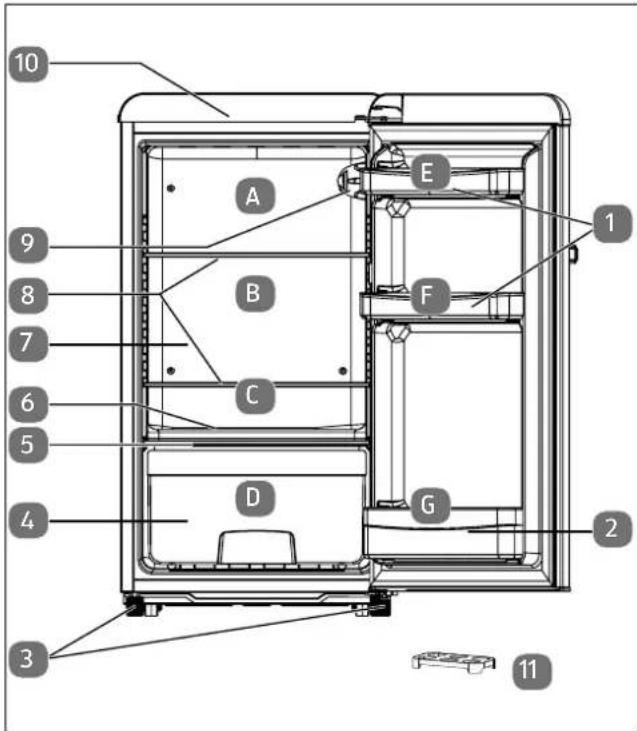 MEDION MD 37800 - Appliance overview - 1