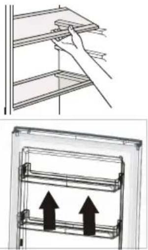 Frilec BONN388-NFD-040AW - Positioning the door balconies - 1