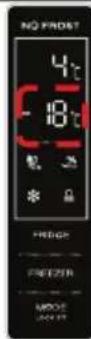 Frilec BONN388-NFD-040AW - Temperature setting recommendation - 2