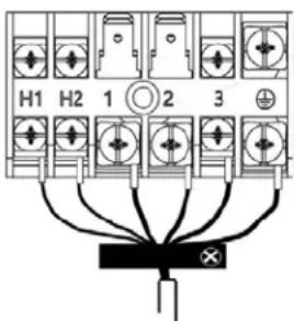HAIER QS24WP2BEB - Electrical Connections for the Indoor Unit - 3