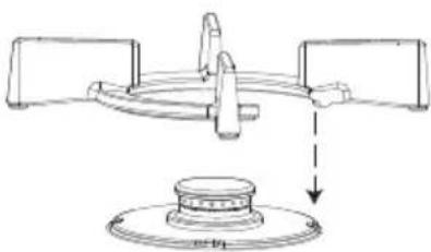 Atag HG6311MBA - brug af reduktionsrist - 2