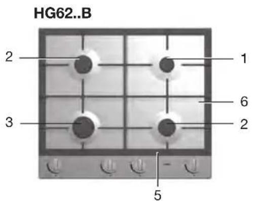 Atag HG9711CB - Description - 1