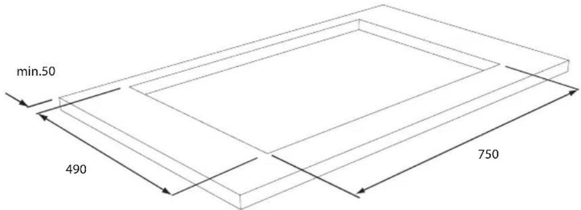Atag HG9611MCA - building in dimensions HG61..M - 7
